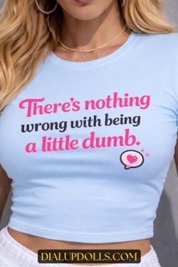 Brat Shirt Baby Tee Y2K - Inappropriate Shirt Crop