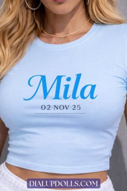 Custom Text Baby Tee Xxs Xs Baby Tee Custom Person