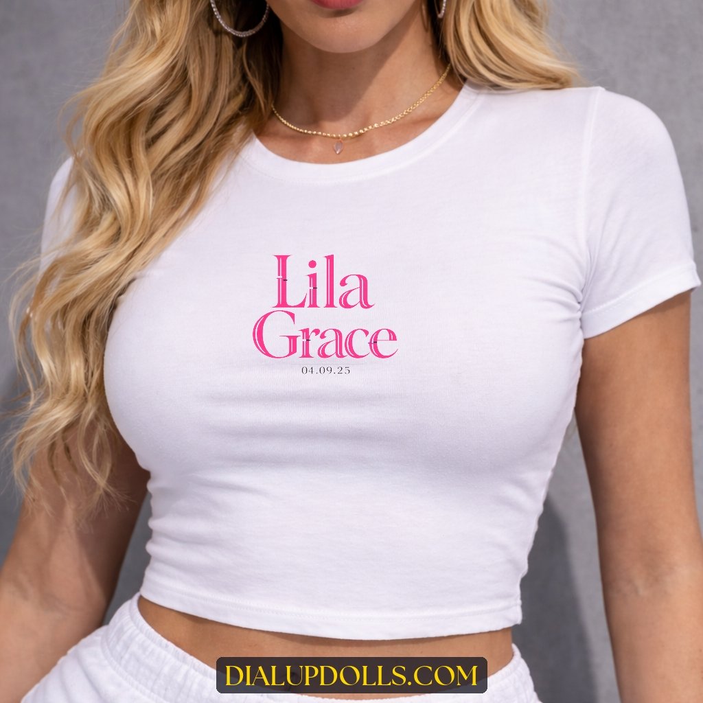 custom-text-tee-y2k-baby-bella-canvas-crop-top-personalized-gift-product-custom-text-tee-dfe565e34b Style Fashion & Style Tips