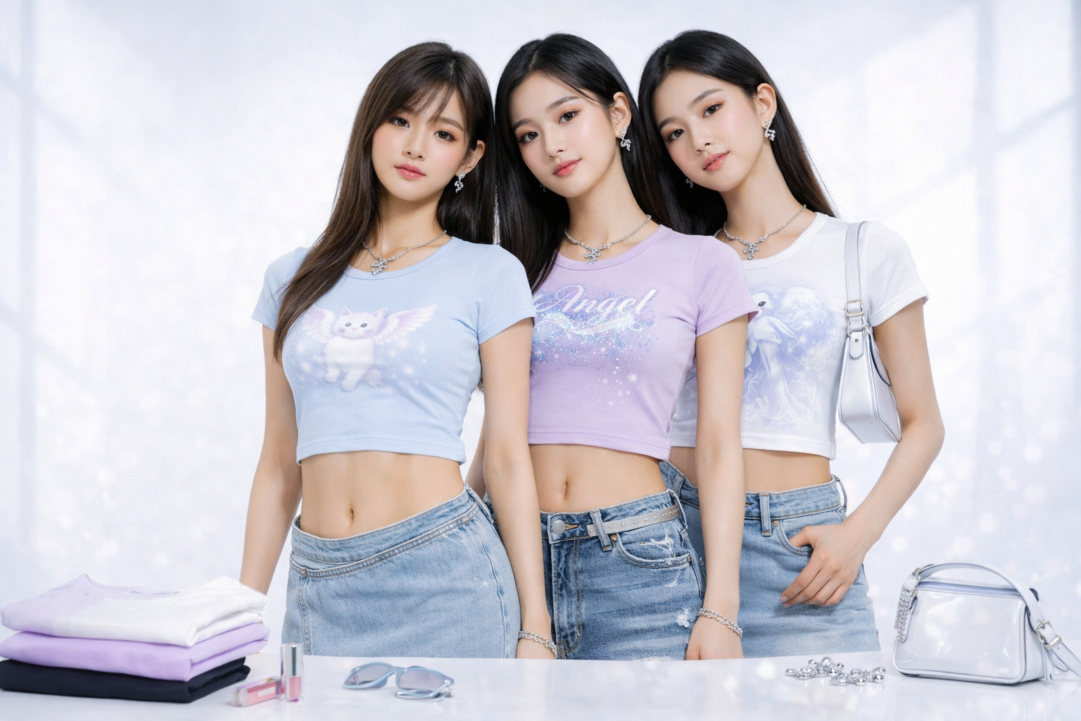 Personalized Custom Y2k baby tee Shirt with Text or Image