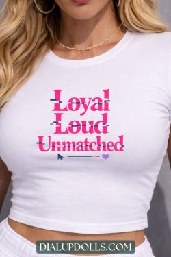 Gift For Her Baby Tee - Custom Clothes Crop Top -