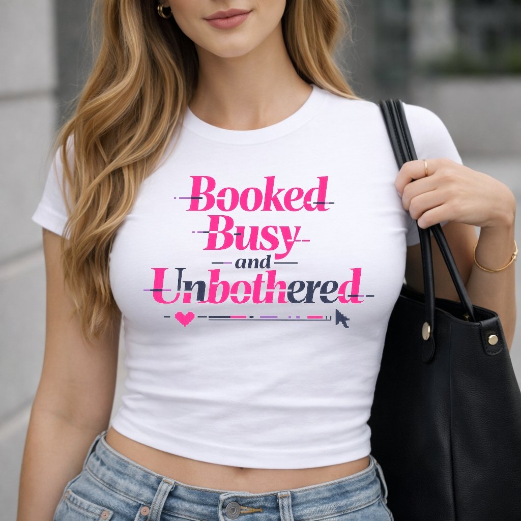 Glitch Romance baby tee