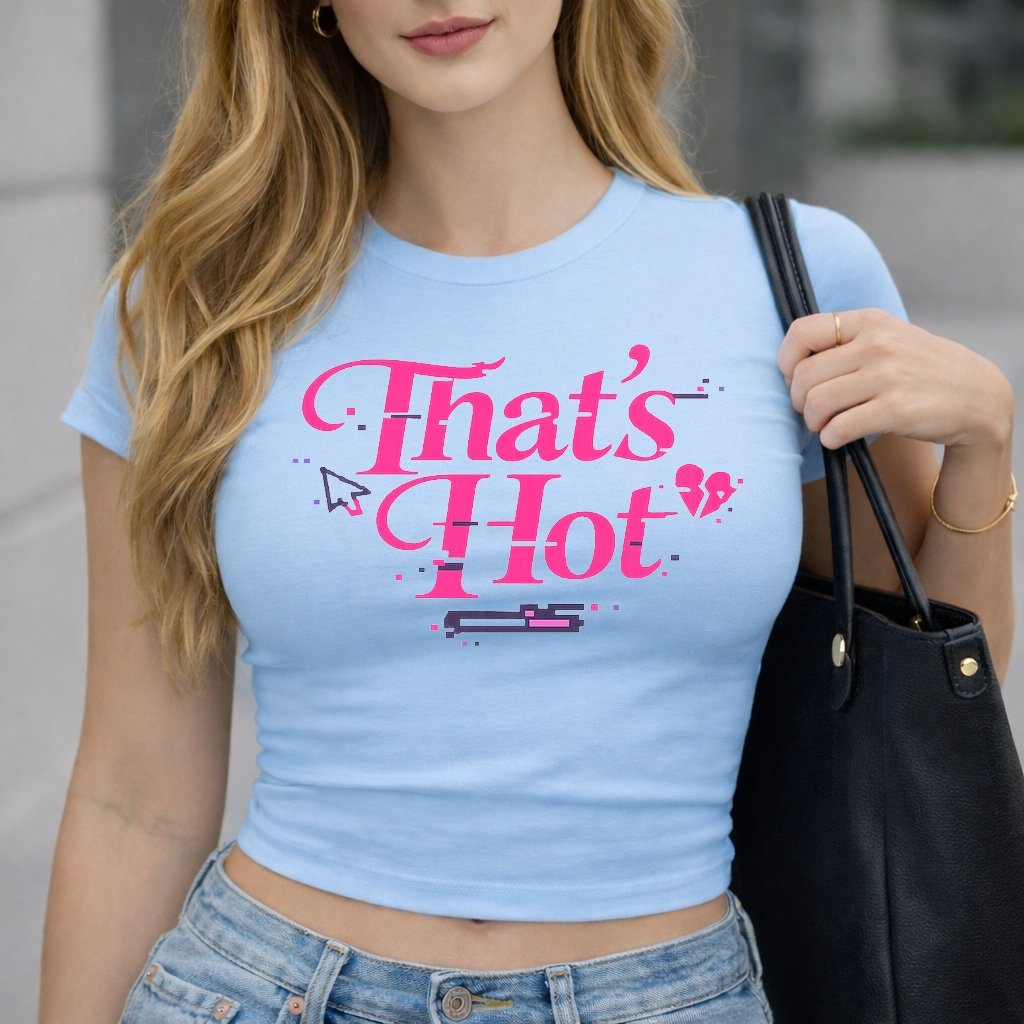 Glitch Romance baby tee