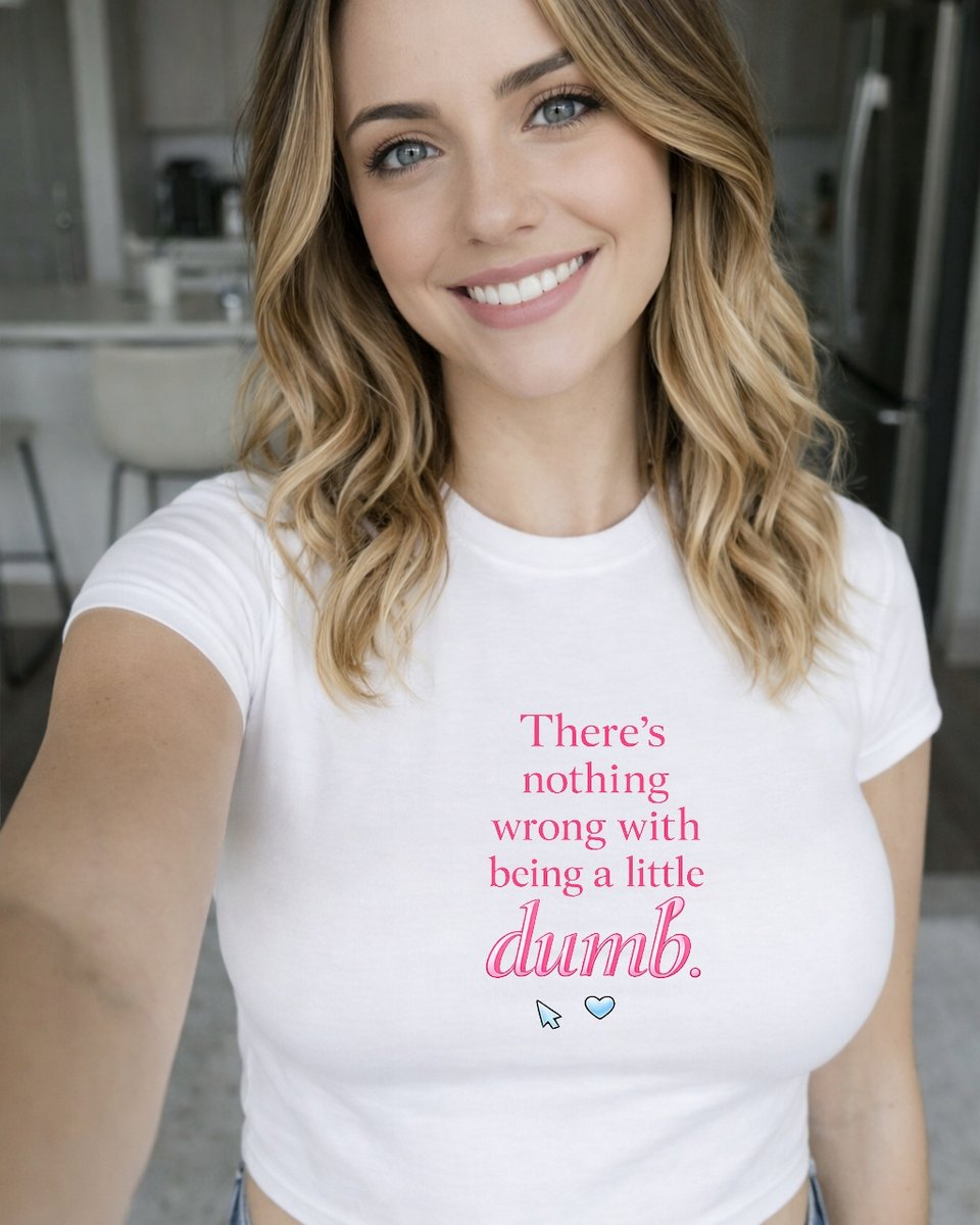 Glitch Romance baby tee