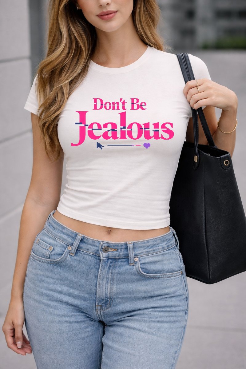 Glitch Romance baby tee