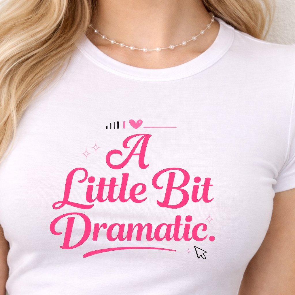 Glitch Romance baby tee