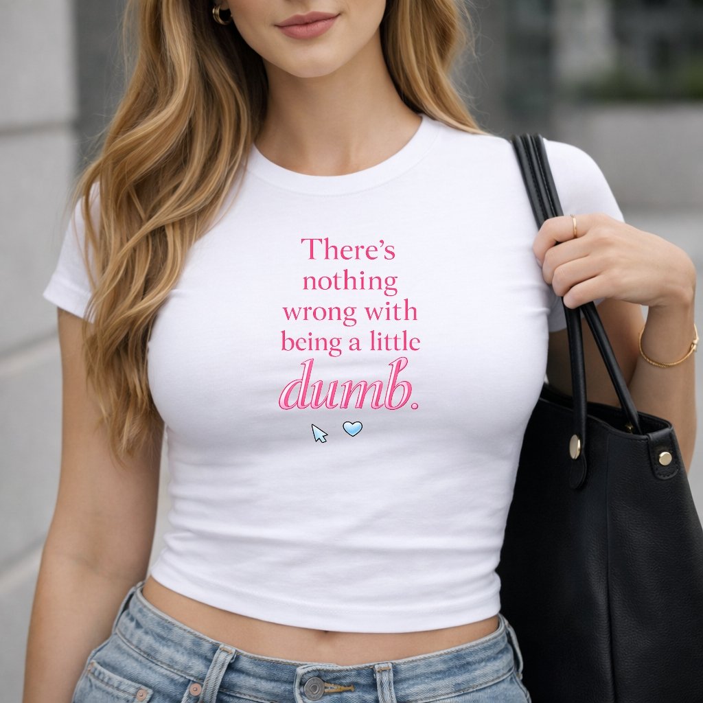 Glitch Romance baby tee