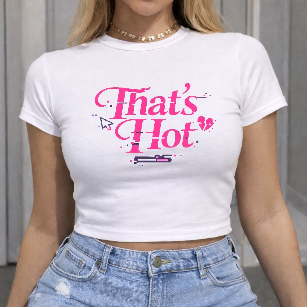 Glitch Romance baby tee