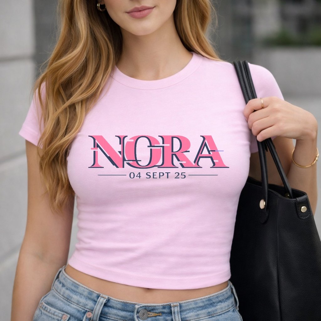 Glitch Romance baby tee