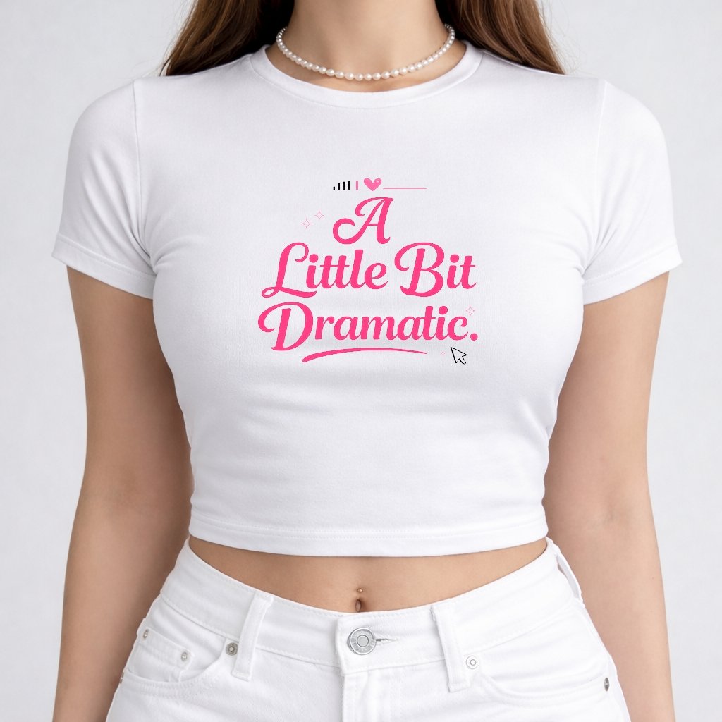 Glitch Romance baby tee