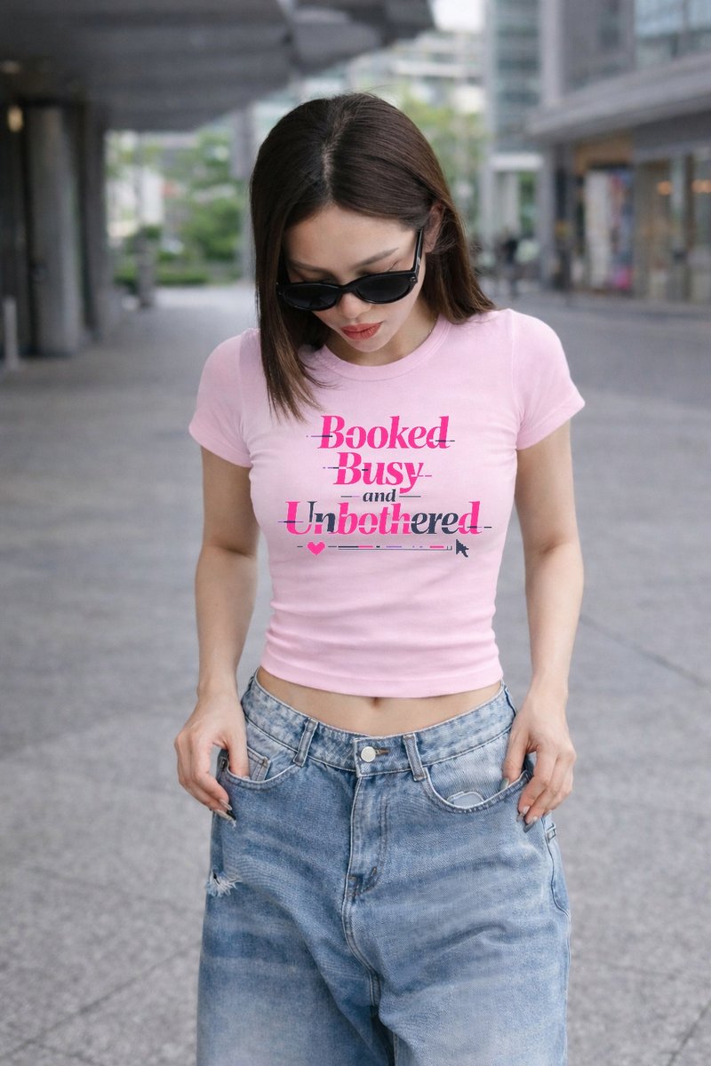 Glitch Romance baby tee