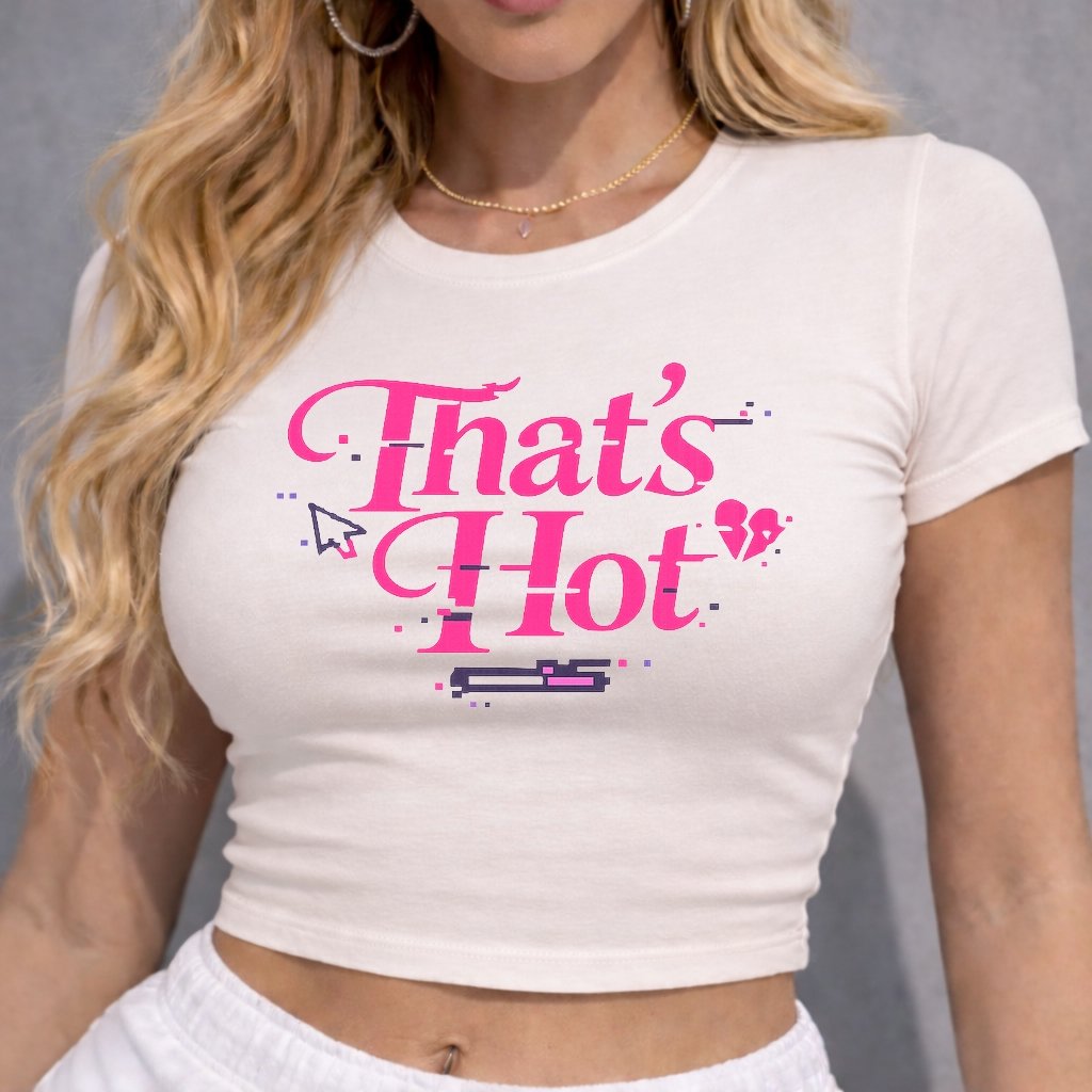 Glitch Romance baby tee