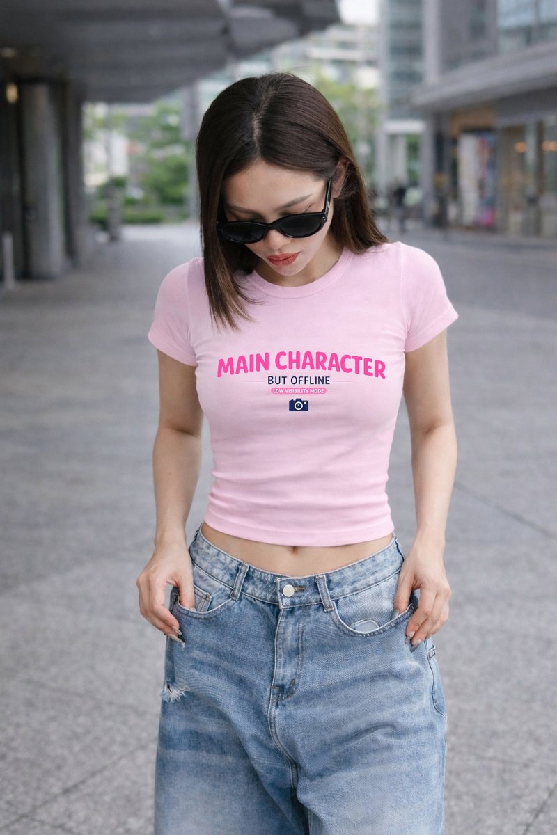 Hotline Girl baby tee