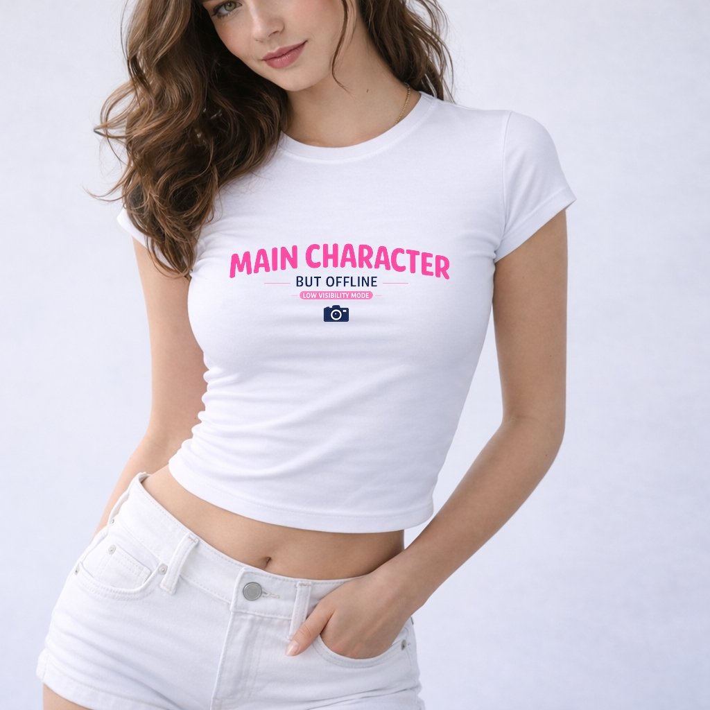 Hotline Girl baby tee